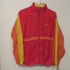 Reebok Jacket Red Orange Yellow Size XL Women's
